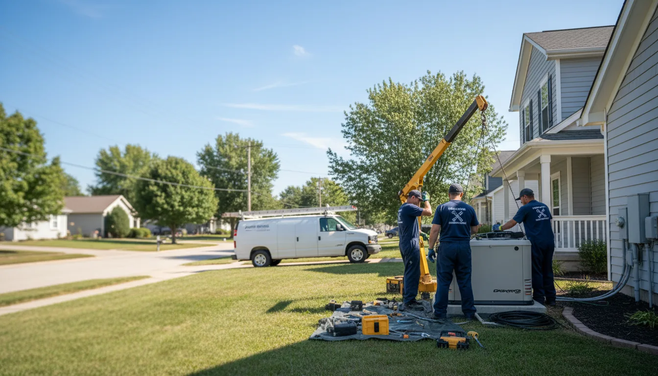 Generator Installation in Cantrall, IL near me
